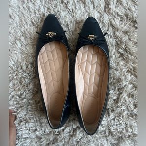Coach Black Flats